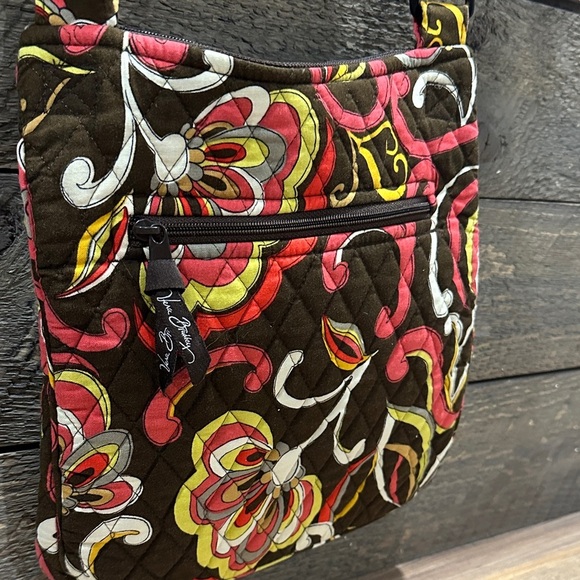 Vera Bradley Puccini Pattern Hipster Crossbody Mailbag Fall 2008 Designer NWOT - Picture 10 of 12
